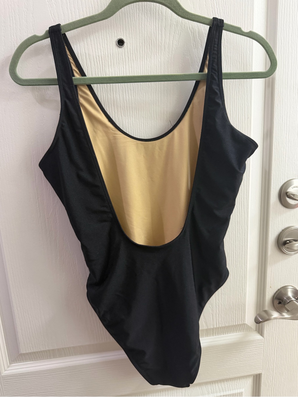 Ravesuits Birthday Suit Black One-Piece Swimwear Sz M — image 4 of 5